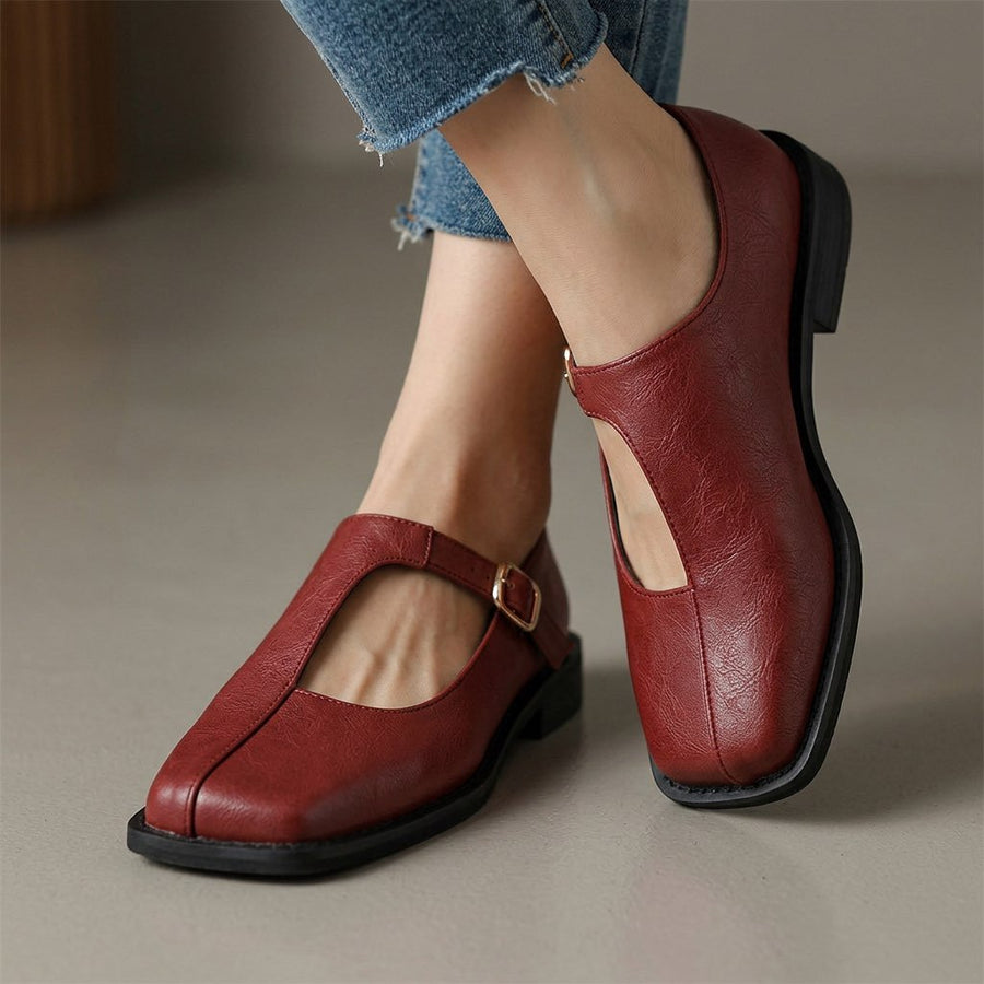 Elspeth | Bailarinas T-Strap Atemporales - Isabel de Sevilla