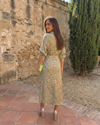 Alva | Vestido de dos piezas elegante de evento