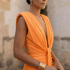 Selena | Vestido Drapé Ardiente - Isabel de Sevilla