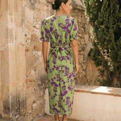 Andrea | Vestido primaveral estampado - Isabel de Sevilla