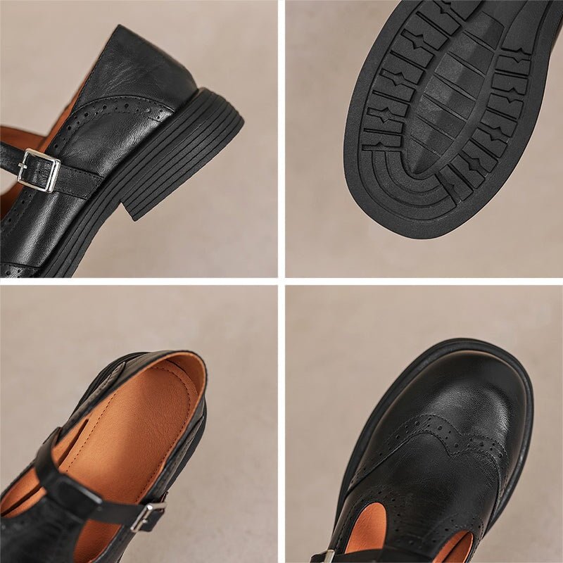 Bernadette | Zapatos Mary Jane T-Strap con estilo atemporal - Isabel de Sevilla