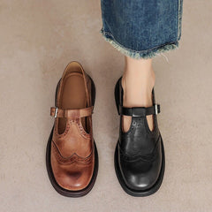 Edith | Zapatos Mary Jane de Tira en T - Isabel de Sevilla