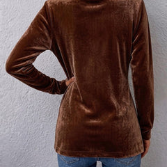 Leonor | Chaqueta abierta de manga larga con botón vintage en la solapa - Isabel de Sevilla