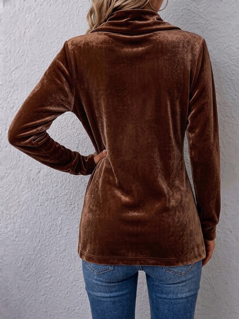 Leonor | Chaqueta abierta de manga larga con botón vintage en la solapa - Isabel de Sevilla