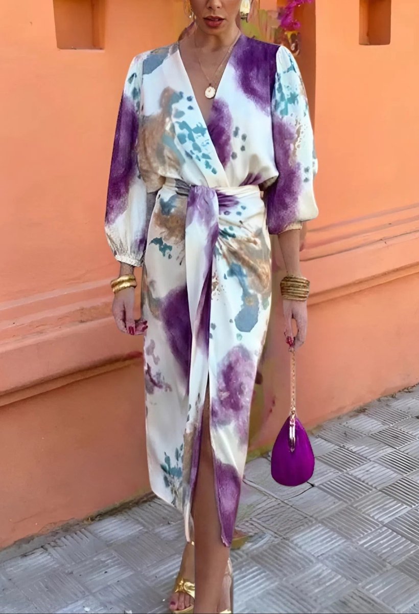Sofía | Vestido de primavera sofisticado a dos piezas - Isabel de Sevilla