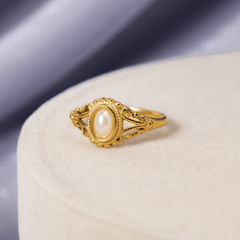 Anillo Vintage Royal Pearl - Isabel de Sevilla