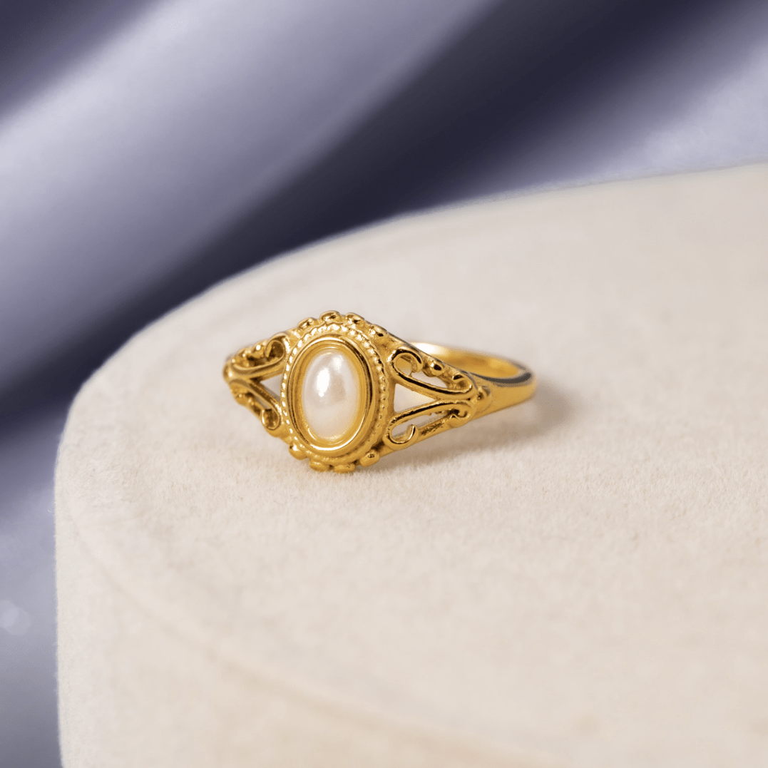 Anillo Vintage Royal Pearl - Isabel de Sevilla