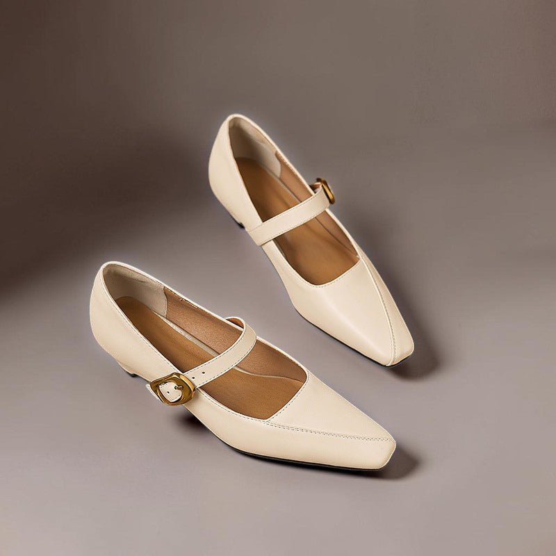 Delia | Tacones Mary Jane con Hebilla - Isabel de Sevilla