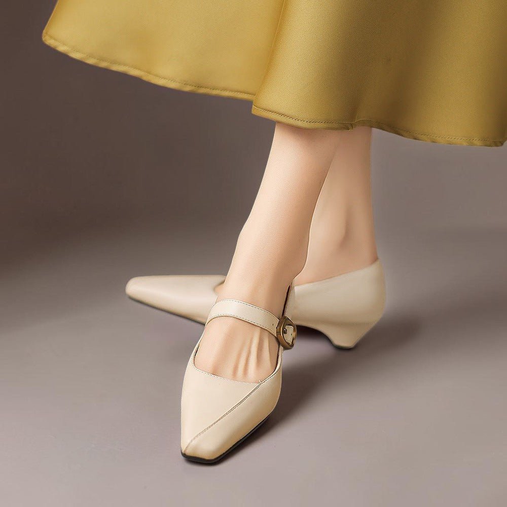 Delia | Tacones Mary Jane con Hebilla - Isabel de Sevilla