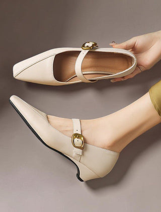 Delia | Tacones Mary Jane con Hebilla - Isabel de Sevilla