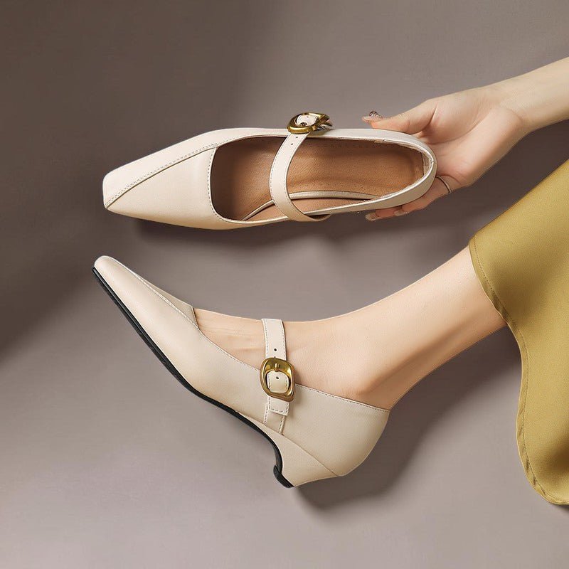 Delia | Tacones Mary Jane con Hebilla - Isabel de Sevilla