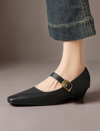 Delia | Tacones Mary Jane con Hebilla - Isabel de Sevilla