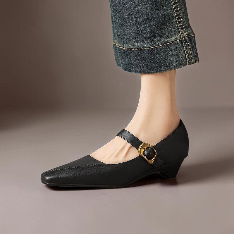 Delia | Tacones Mary Jane con Hebilla - Isabel de Sevilla