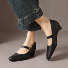 Delia | Tacones Mary Jane con Hebilla - Isabel de Sevilla