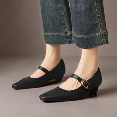 Delia | Tacones Mary Jane con Hebilla - Isabel de Sevilla