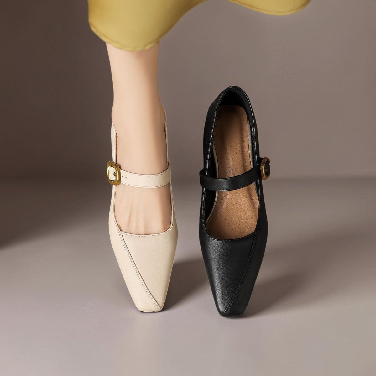 Delia | Tacones Mary Jane con Hebilla - Isabel de Sevilla