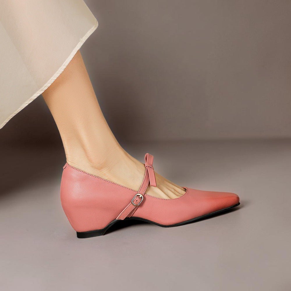 Phoebe | Zapatos de Charol Mary Jane con Correa de Lazo - Isabel de Sevilla